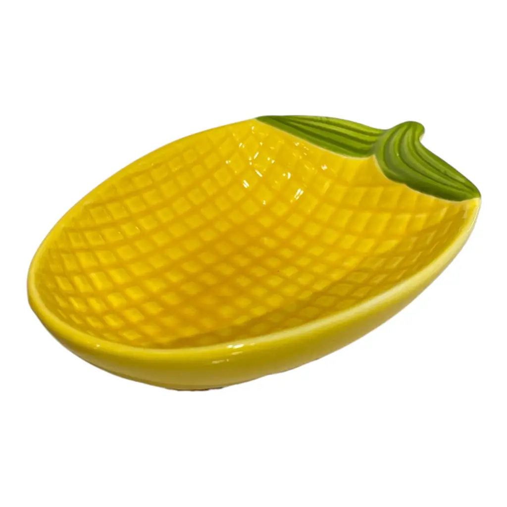 MINI BANDEJA MAZORCA, PORCELANA 8X12X3CM