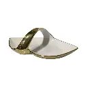 BANDEJA CENTRO DE MESA BLANCO PORCELANA 32X16X11CM