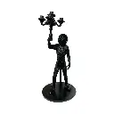 CANDELABRO MONO, POLIRESINA Ø30CMX69CM