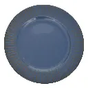 PLATO TENDIDO PORCELANA AZUL REF:SAN5270/TJL-24ST1014194 Ø21.2CM