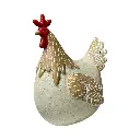 GALLINA POLIRESINA 12X9X16CM