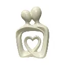 ABRAZO ETERNO/BLANCO POLIRESINA REF:ES28733 17X7X25CM