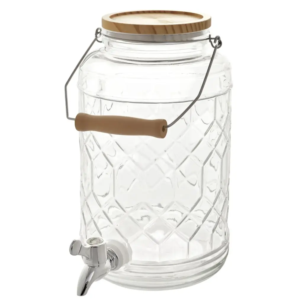 DISPENSADOR DE BEBIDAS/VIDRIO REF:DSP1285 18X16X25CM 3.5LT.