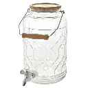 DISPENSADOR DE BEBIDAS/VIDRIO REF:DSP1285 18X16X25CM 3.5LT.