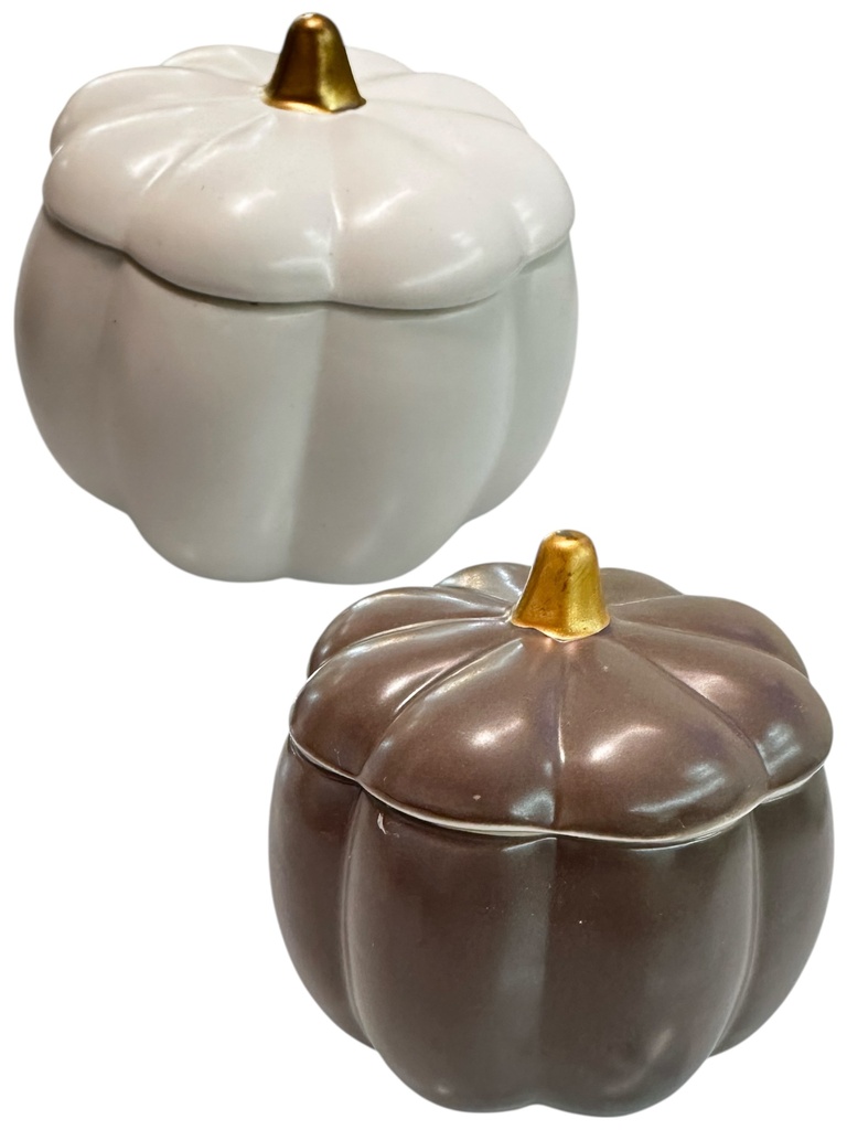 VELA DECORATIVA PERFUMADA CALABAZA 10CM