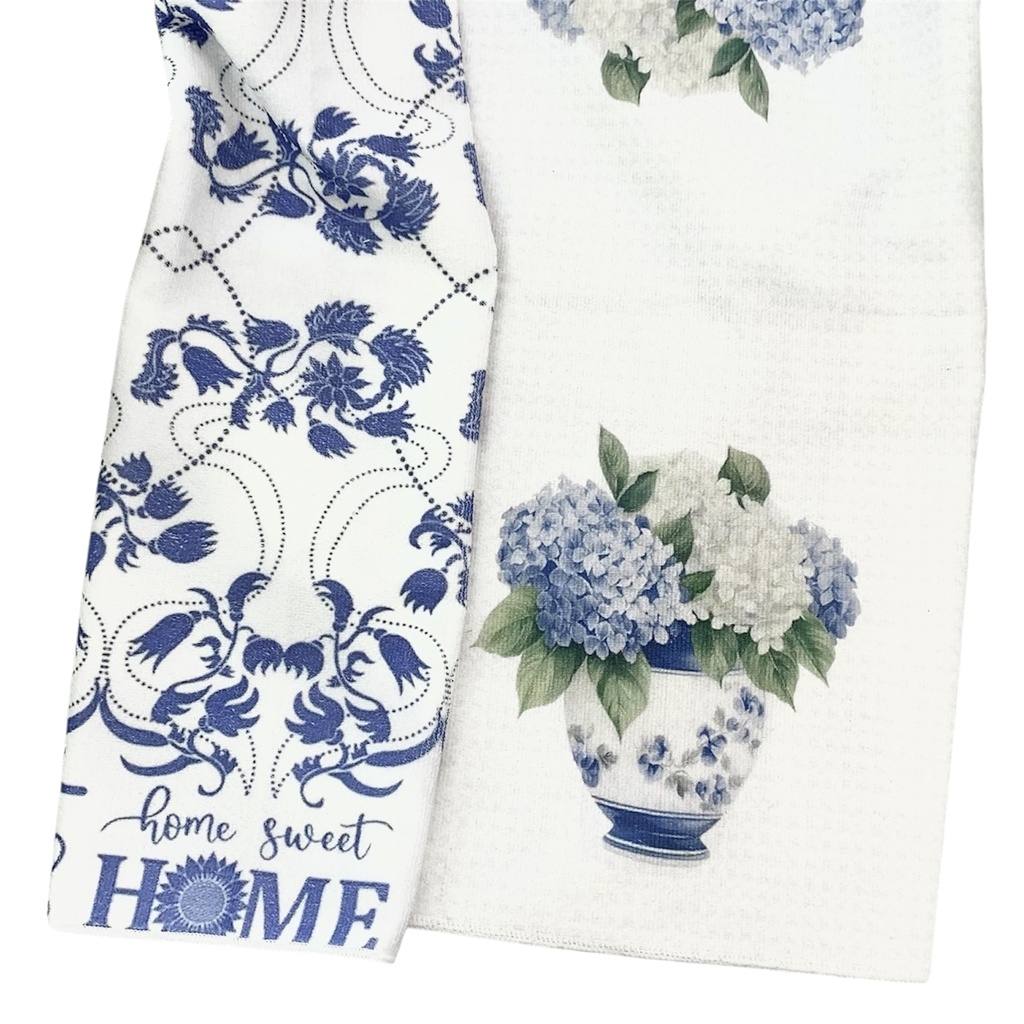 SET DE 2 TOALLAS BLUE DECOR 46X66CM