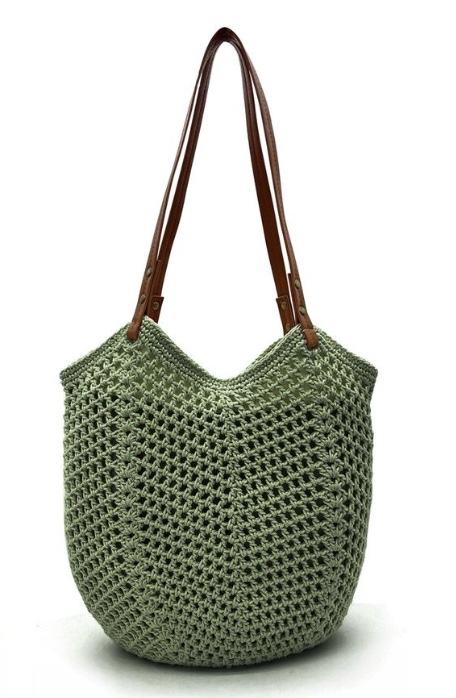 CARTERA DE PLAYA TEJIDA 