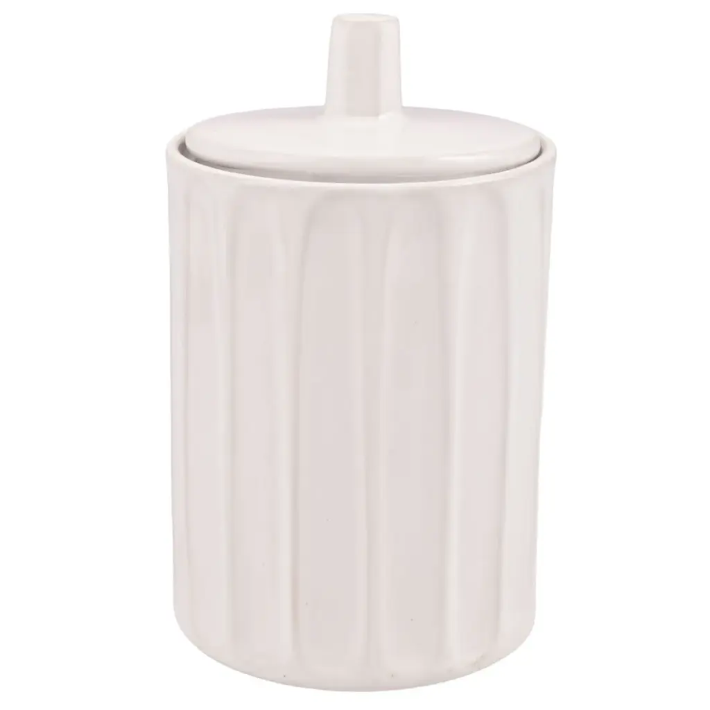 BOMBONERA DE PORCELANA REF:D57-30151 12X19CM