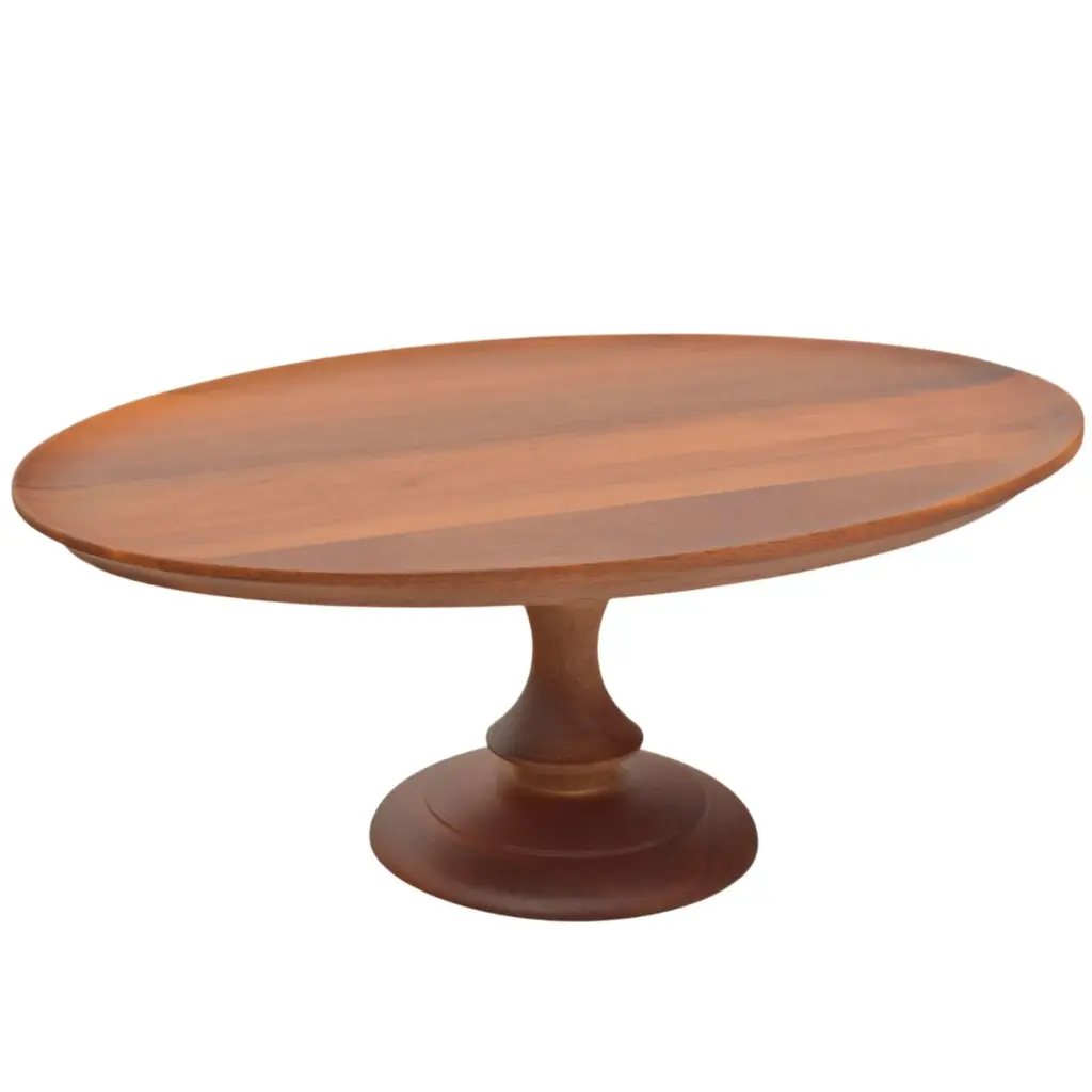 PORTA TORTA DE MADERA REF:ES26301 30X20X12CM