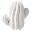 CACTUS BLANCO CERAMICA REF:ES22910 17X17X8CM