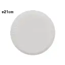 PLATO TENDIDO PORCELANA REF:XHP41186 Ø21CM 