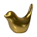 PAJARITO DORADO DECOR. POILIRESINA 7X3.5X6CM
