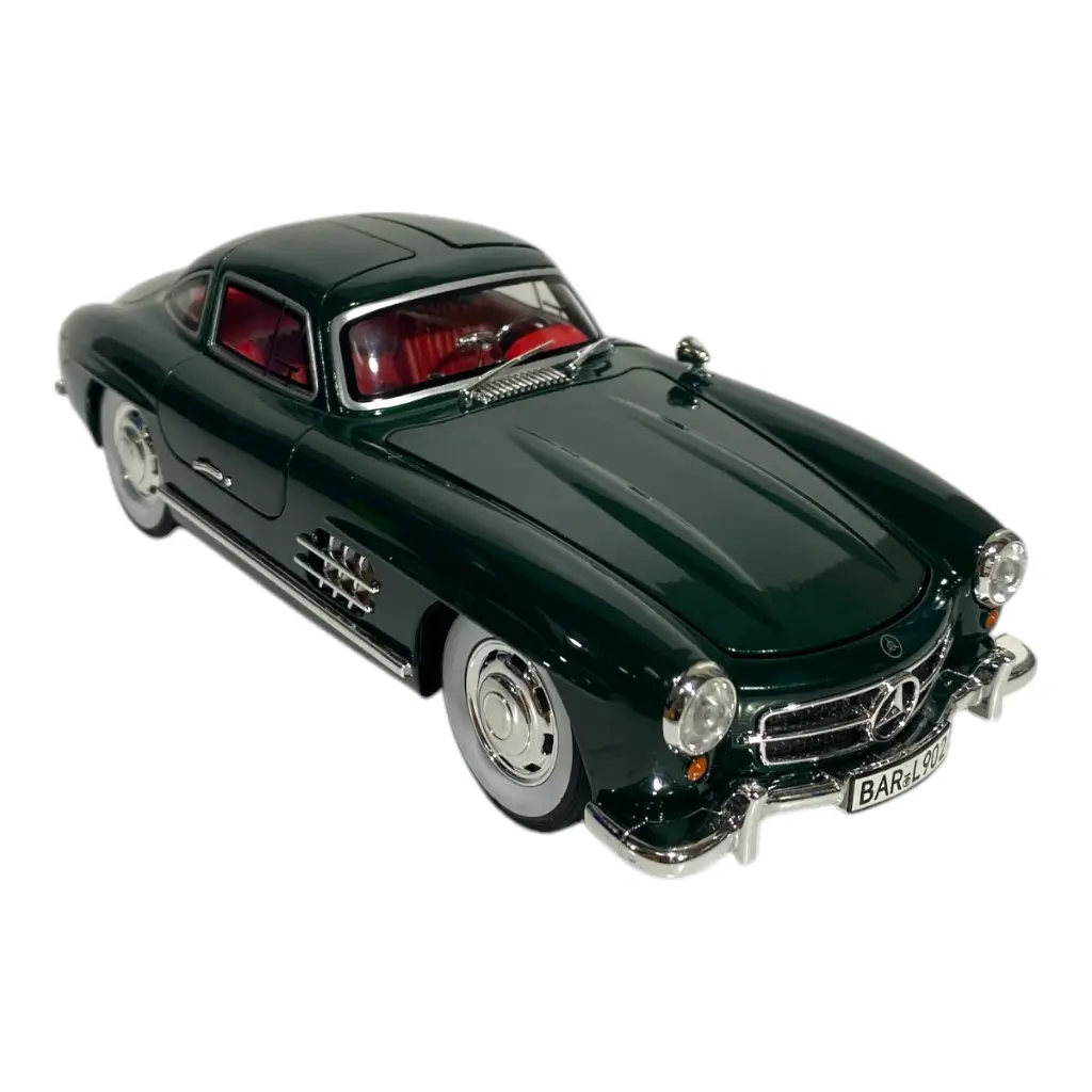CARRO METALICO DE COLECCION MERCEDES-BENZ 300SL 21X8X6CM