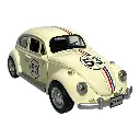 CARRO METALICO DE COLECCION VW HERBIE SCALA 1:24 21X7.5X8.5CM 