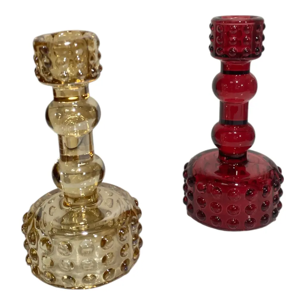 CANDELABRO DE VIDRIO SURT REF:HM1188 (6.50X13.5CM)