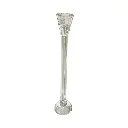 CANDELABRO DE CRISTAL 4.5X40CM 