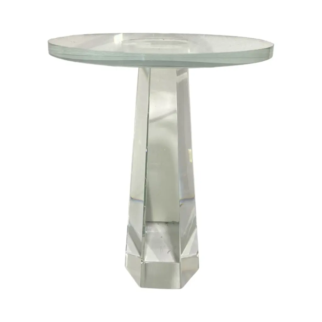 CANDELABRO DE CRISTAL 12X18CM  