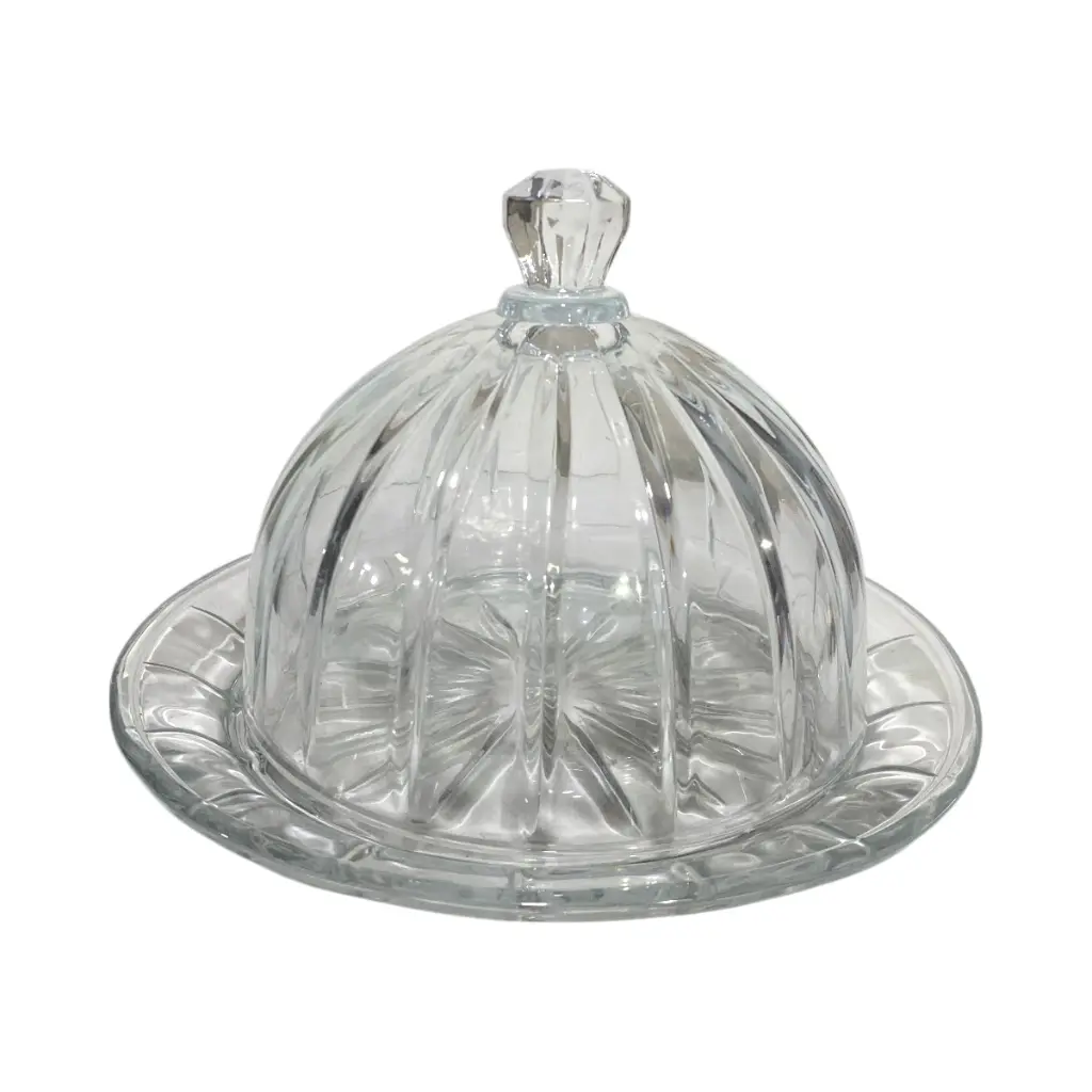 PORTA CAKE DE VIDRIO 20X13CM