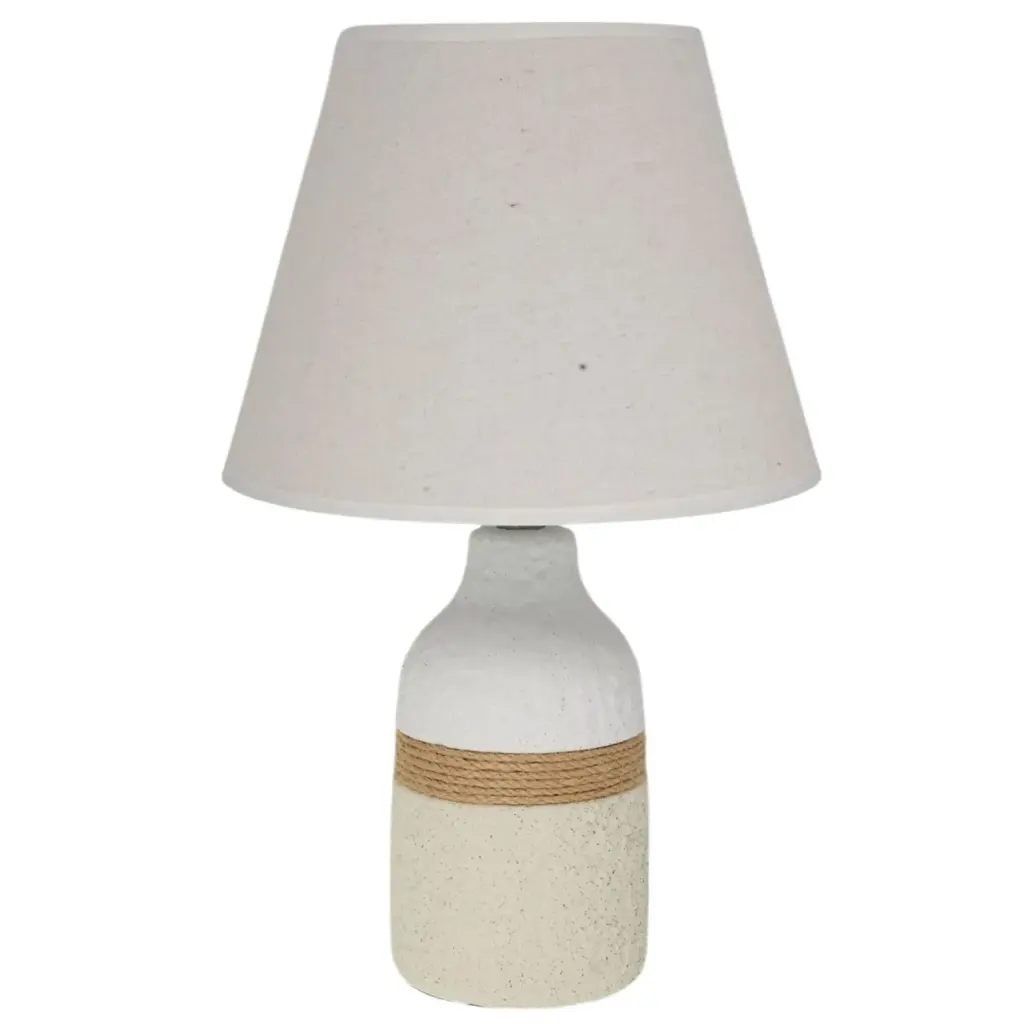 LAMPARA DE MESA CERAMICA REF:ES27945 25X39CM 