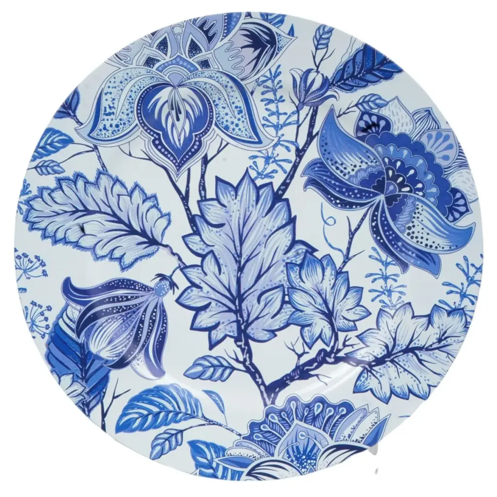 PLATO BASE BLUE DECOR Ø33CM 