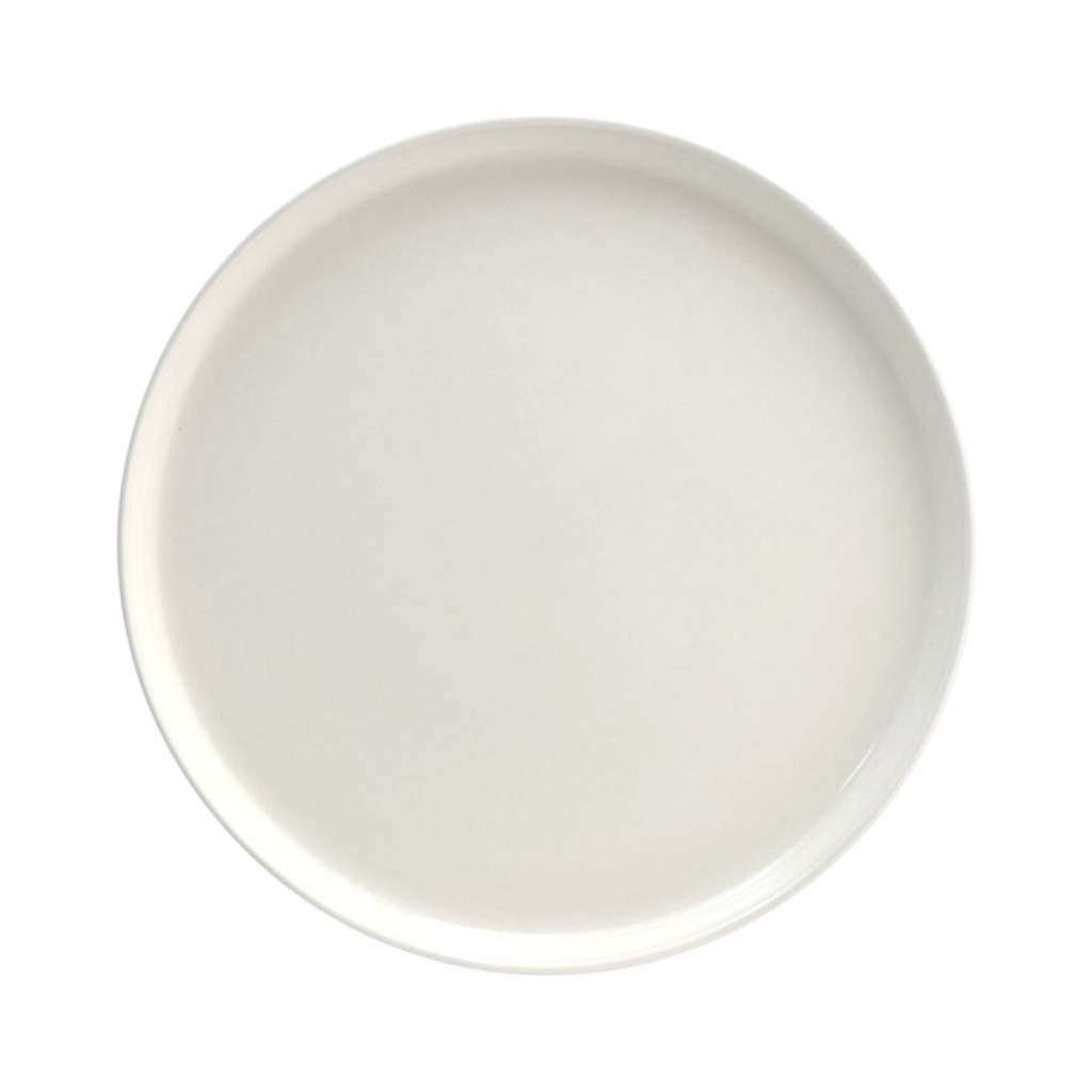 PLATO TENDIDO DE CERAMICA BLANCO REF:HM2025/TJL-25ST1216020  Ø20CM   