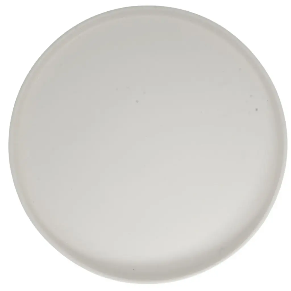 PLATO TENDIDO DE CERAMICA BLANCO REF:HM2025/TJL-25ST1216020  Ø20CM   