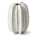 FLORERO CERAMICA BLANCO/BEIGE REF:HM1732/GDZ23X361 13X20CM