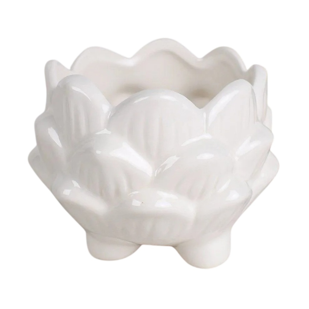 MACETA BLANCA 10X10CM
