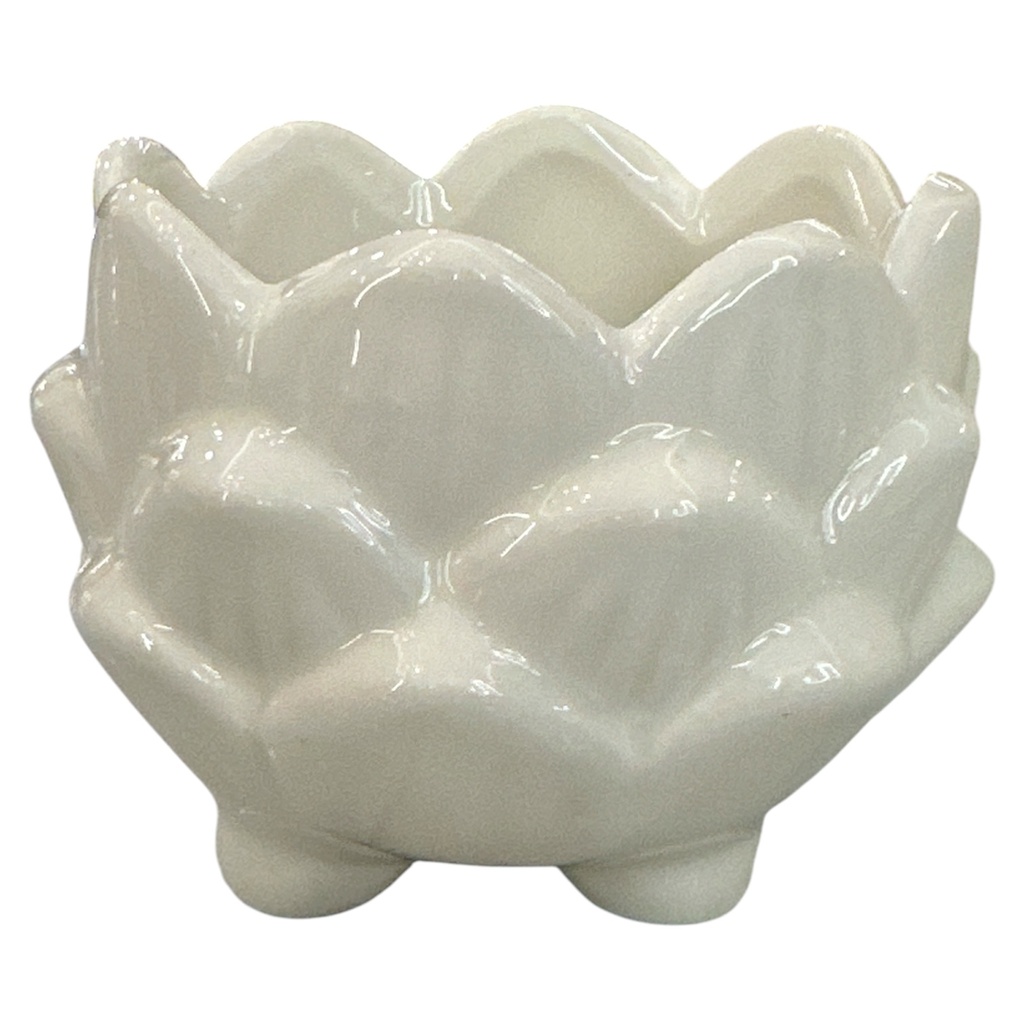 MACETA BLANCA 10X10CM