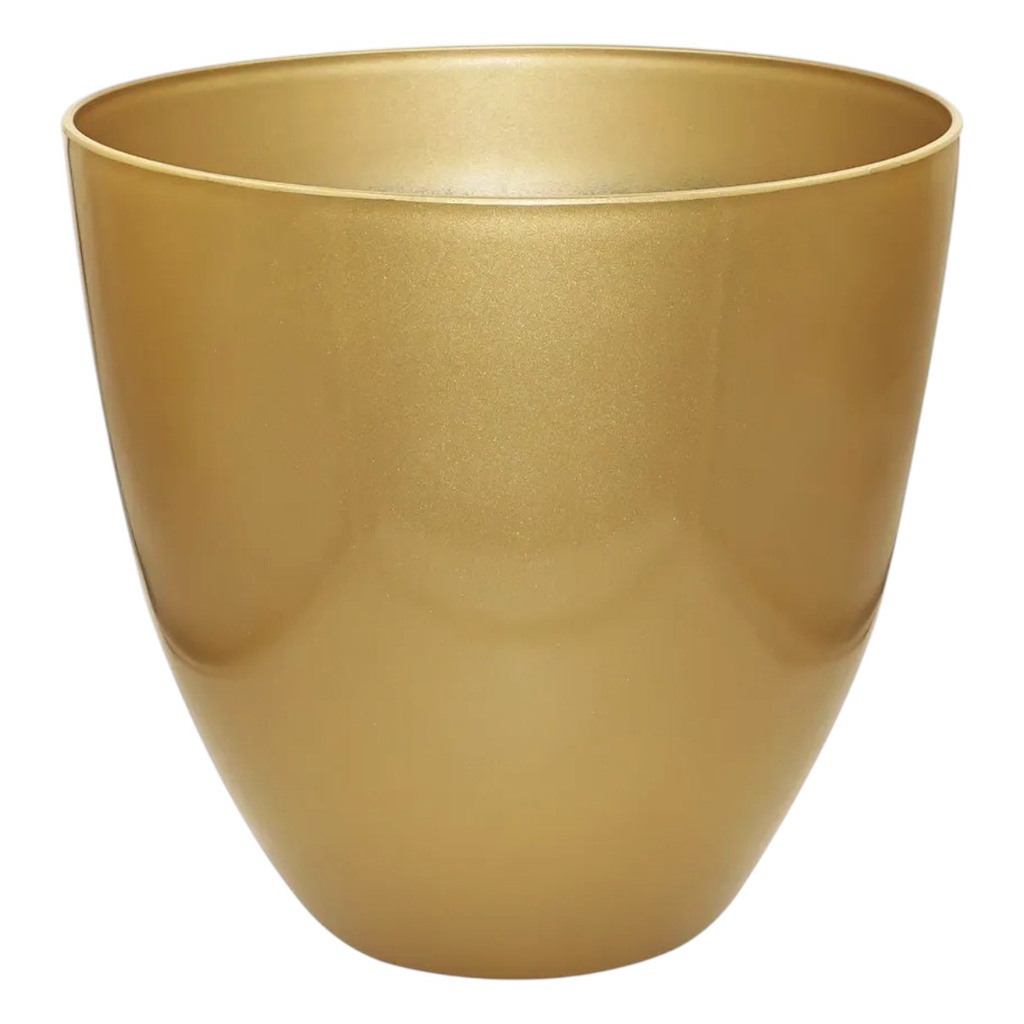 MACETERO DORADO PVC 40X38CM