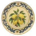 PLATO FUERTE LIMON DE PORCELANA 27CM
