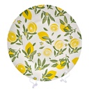 PLATO FUERTE DISEÑO LIMON DE PORCELANA 27.5CM