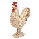 Gallo de resina Estilo Rustico Moderno (Chic) Ref: TG172697 20x10x26cm