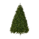 Árbol de Navidad artificial premium aguja con luz incorporada, 2 tipos de rama de bisagra. Alto:180cm, Ø120cm Ref:126046