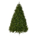 Árbol de Navidad artificial premium aguja con luz incorporada, 2 tipos de rama de bisagra. Alto: 210cm, Ø140cm Ref:126047