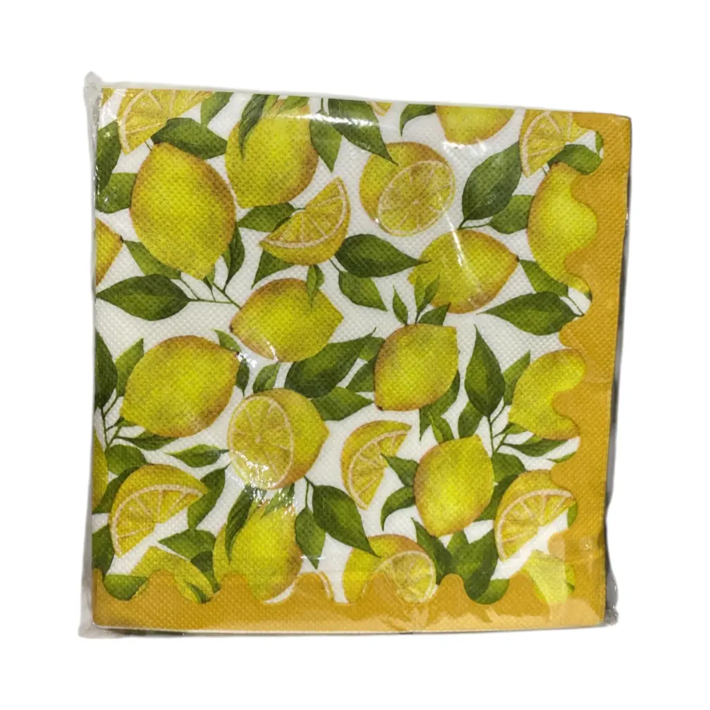 Servilletas Limones set x 20und. 