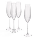 Set de 4 copas de vidrio 240ml, 27cm. Ref:ES30454.