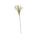 Rama Navideña Espiga pvc dorada 65cm