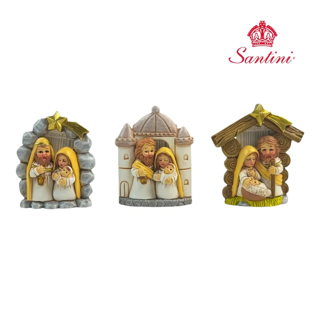 Magnéticos Sagrada Familia,  3modelos. 4x1x5cm. Ref: 202-5400011