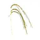 Rama Navideña Dorada pvc con lentejuelas. 85cm 