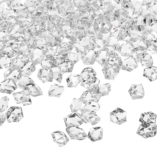 [227958] ADORNO ACRILICO DIAMANTES TRANSPARENTES 330G ES23422