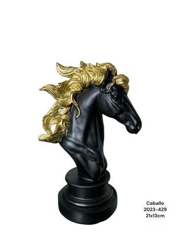 [FI-2023-429] ADORNO CABEZA CABALLO 21X13CM