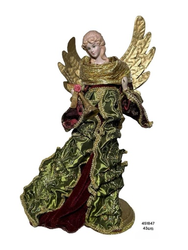 [047-451847] ANGEL VINO CON VERDE 40.5CM