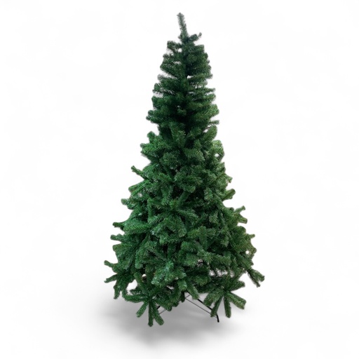 [568968] ARBOL DE NAVIDAD ALASKA FRONDOSO CUERPO RAMA PVC 7PIES 215 CM