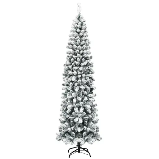 [262009] ARBOL DE NAVIDAD CUERPO LAPIZ NEVADO 7PIES 215CM