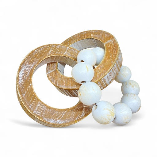 [16066] ARGOLLA CON CUENTAS 10x22CM