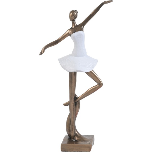 [437-427444] BAILARINA DECORATIVA 28X15CM