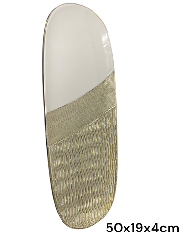 [19641] BANDEJA GABRIELLE 50*19*4CM