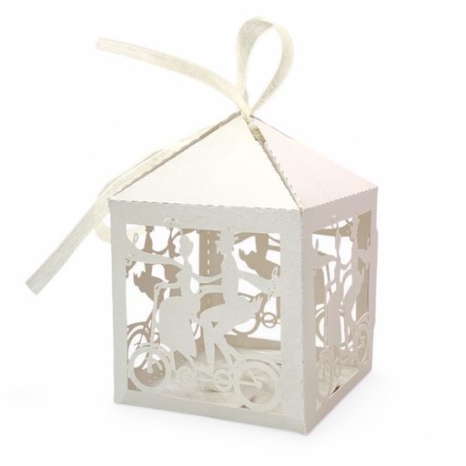 [81780056] CAJA DE RECUERDO MATRIMONIO 18X5CM