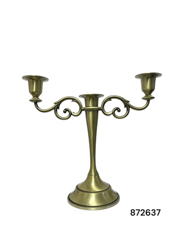 [872637] CANDELABRO BRONCE REF:ZT038 (26*27CM)